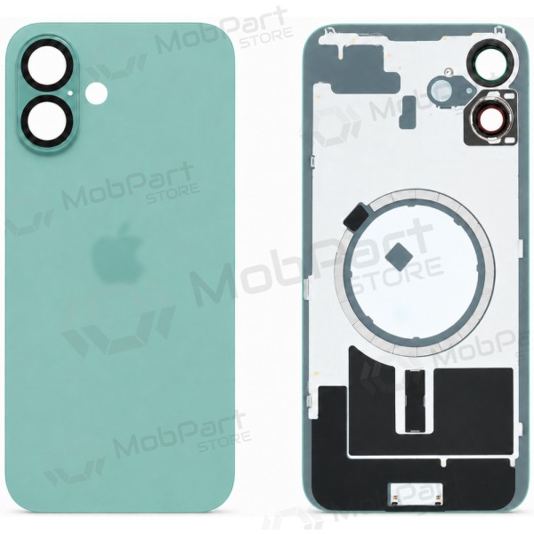 Apple iPhone 16 back cover (turquoise) (Premium)