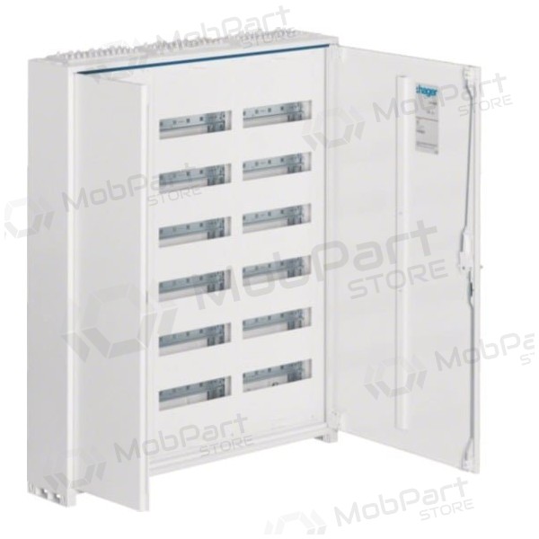 Surface-mounted modular enclosure Hager FWB63 (216 modules, IP44, metal, 950x800x160)