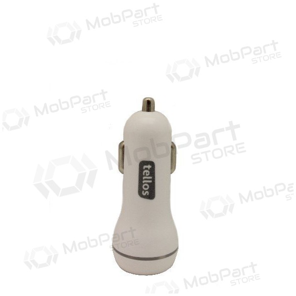 Car charger Tellos C109 USB 1A (white)