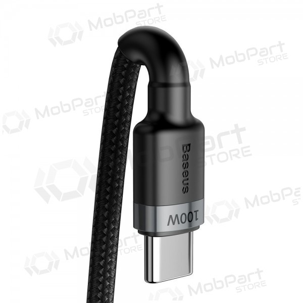 USB cable Baseus Cafule PD100W Type-C 2.0m grey-black CATKLF-ALG1