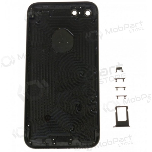 Apple iPhone 7 back / rear cover black (jet black)