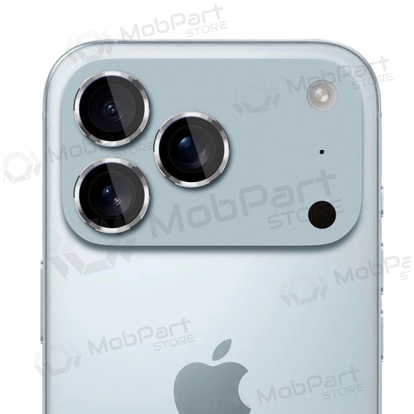 Protective glass kamerai 3mk Lens Pro Apple iPhone 17 Pro/17 Pro Max silver