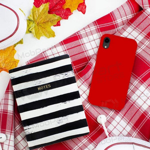 Samsung A225 Galaxy A22 4G case Mercury Goospery "Silicone Case" (red) Samsung A225 Galaxy A22 4G case Mercury Goospery "Silicone Case" (red)