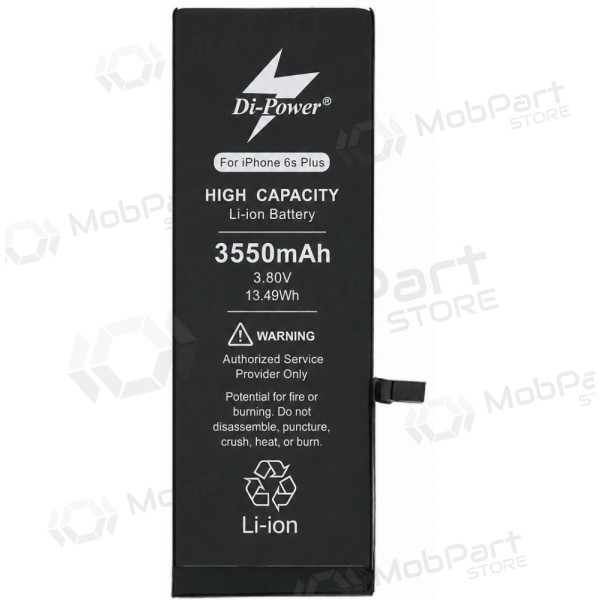 Apple iPhone 6s Plus battery, accumulator Di-Power 3550 mAh (increased capacity)