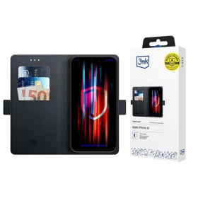 Xiaomi 17T case -3mk Wallet Case- black