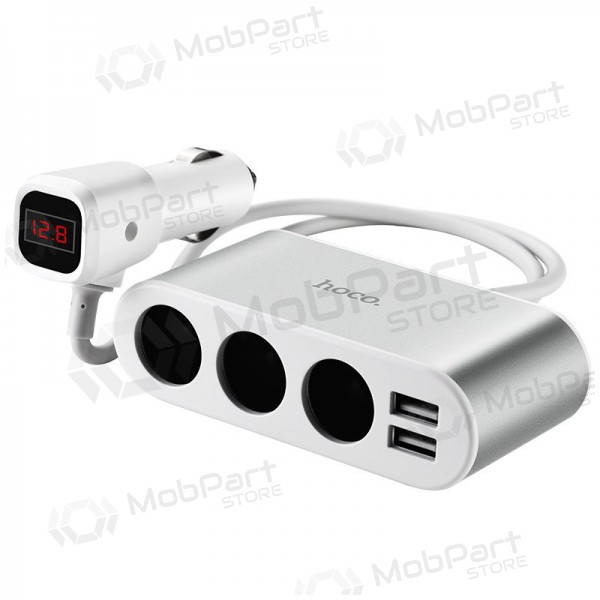 Car charger - šakotuvas Hoco Z13 2xUSB 3xconnector Car charger - šakotuvas Hoco Z13 2xUSB 3xconnector