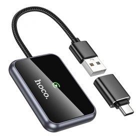 CarPlay adapter Hoco HU1 wireless black