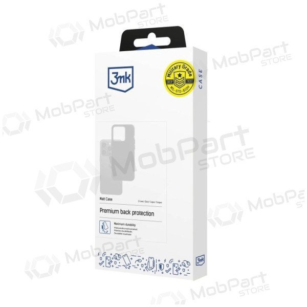 Xiaomi Redmi A1, Redmi A2 case - 3MK Matt Case (black)