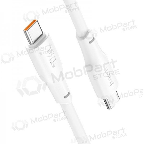 USB cable Hoco X93 60W USB-C to USB-C 2.0m white