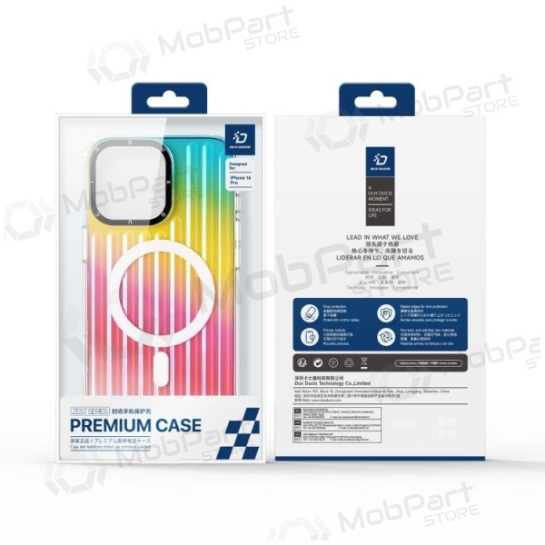 Samsung Galaxy S25 Ultra case - Dux Ducis Zest (Gradient Rainbow)