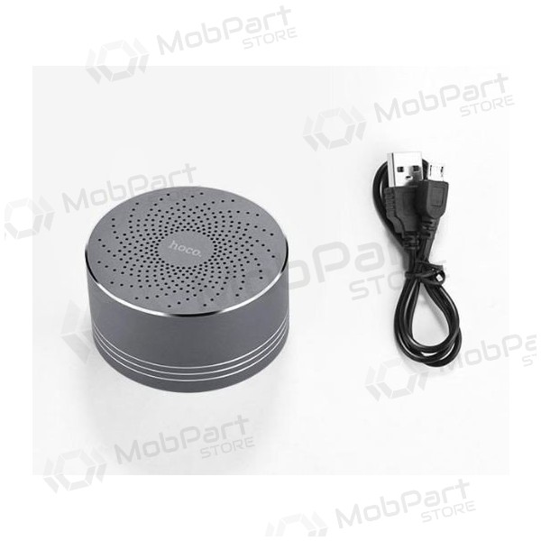 Bluetooth portable speaker HOCO BS5 (MicroSD, headset / handsfree, AUX,FM) (grey)