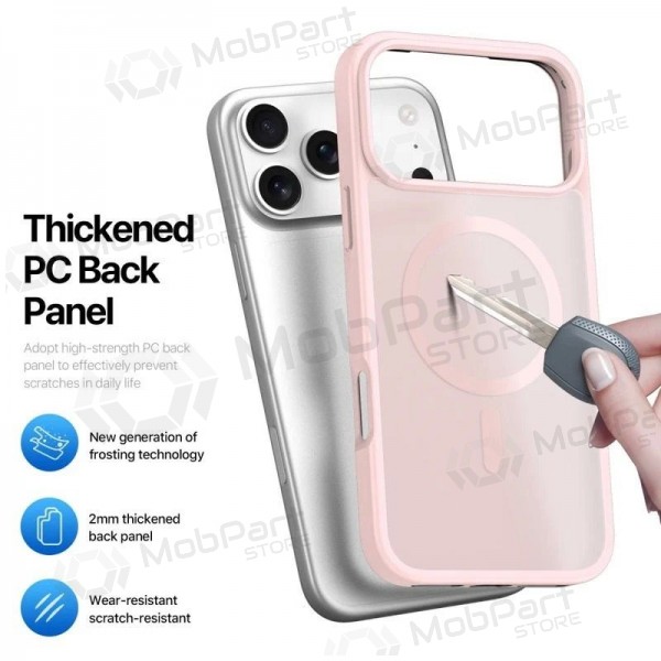 Apple iPhone 17 Pro Max, 18 Pro Max case - Dux Ducis Yind (pink)