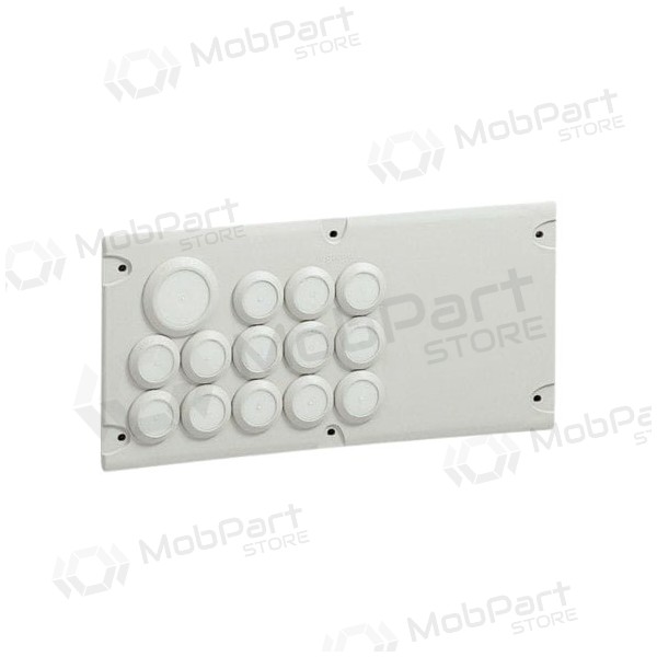Multi-place seal for Atlantic and Marina panel Legrand 036494 (14 places, RAL7030)