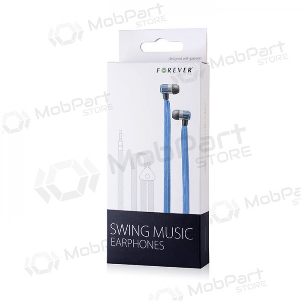 Earphone Forever Swing Music 3,5mm (blue)
