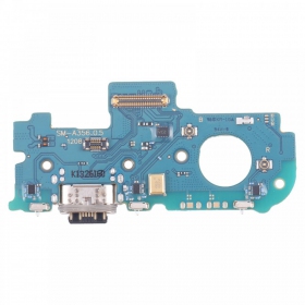 Samsung A356 Galaxy A35 5G charging dock port and microphone flex (service pack) (original)