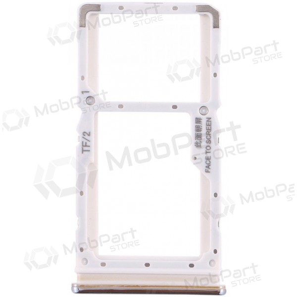 Xiaomi Redmi Note 8 Pro SIM card holder white (Pearl White)