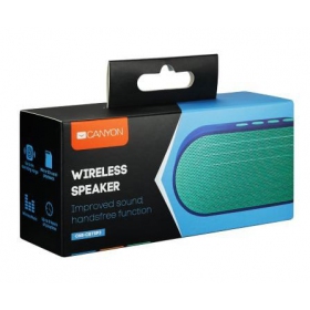 Bluetooth portable speaker CANYON CNS-CBTSP3 (MicroSD,AUX,BT V4.2,300mAh) (sky blue)