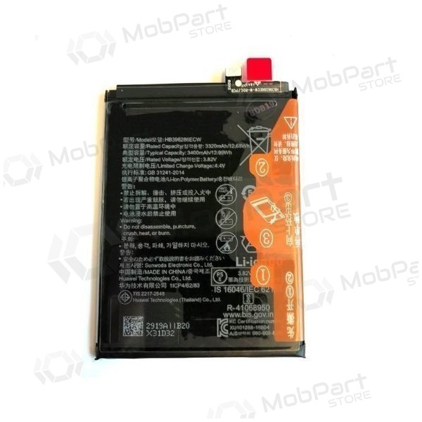 Huawei P Smart 2019 / Honor 10 Lite battery / accumulator (HB396286ECW) (3400mAh) Huawei P Smart 2019 / Honor 10 Lite battery / accumulator (HB396286ECW) (3400mAh)
