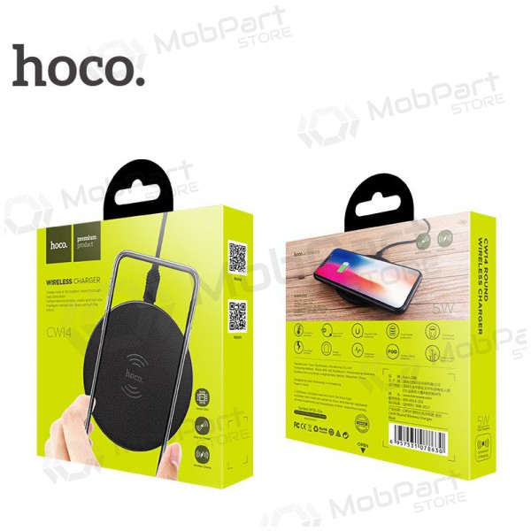 Charger wireless Hoco CW14 (5W) (black)