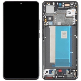 Xiaomi Poco F6 Pro screen (black) (with frame) (original)