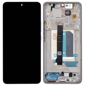 Xiaomi Redmi Note 14 Pro+ screen (violet) (with frame) (original)