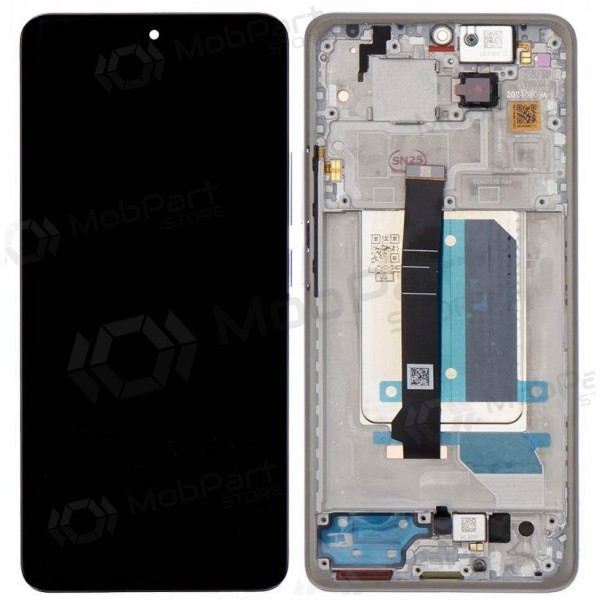 Xiaomi Redmi Note 14 Pro+ screen (violet) (with frame) (original) Xiaomi Redmi Note 14 Pro+ screen (violet) (with frame) (original)