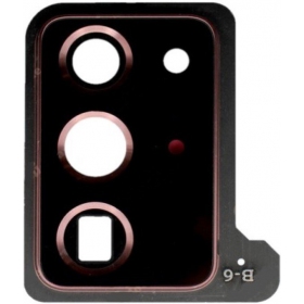 Samsung N985 / N986 Galaxy Note 20 Ultra camera glass / lens (bronzinis) (with frame)