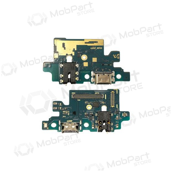 Samsung A405 Galaxy A40 2019 charging dock port and microphone flex (service pack) (original)