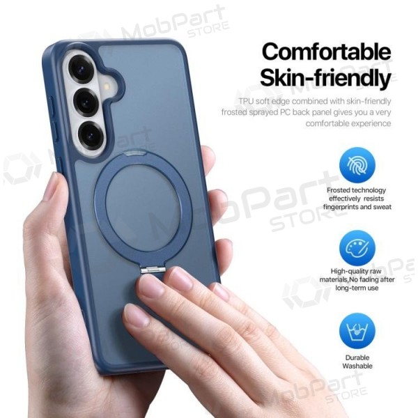 Samsung Galaxy S26 Ultra case - Dux Ducis Yind Magnetic Stand (dark blue)