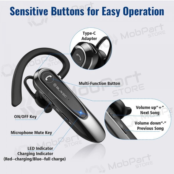 Wireless headset / handsfree Blavec Adventure 5 BHAD5-B