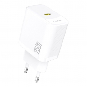 Phone charger Dudao A27 25 W GaN USB-C white