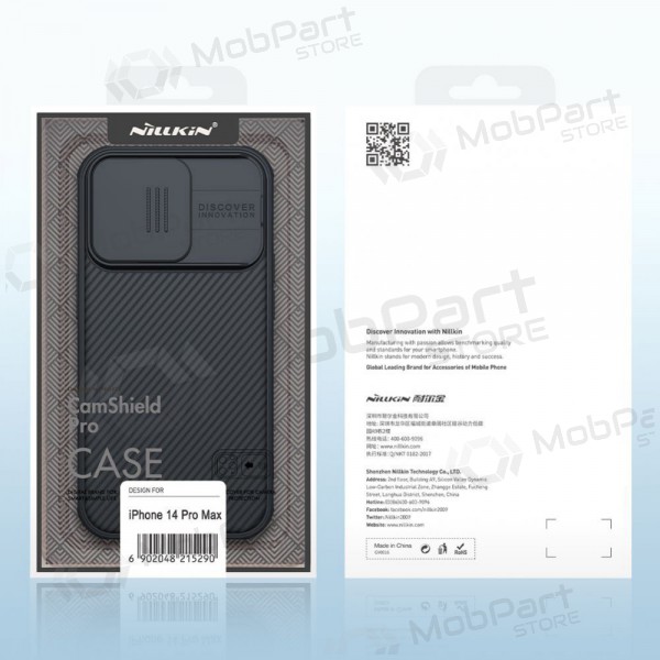 Apple iPhone 15 Pro Max case „Nillkin CamShield Pro“ (green) Apple iPhone 15 Pro Max case „Nillkin CamShield Pro“ (green)