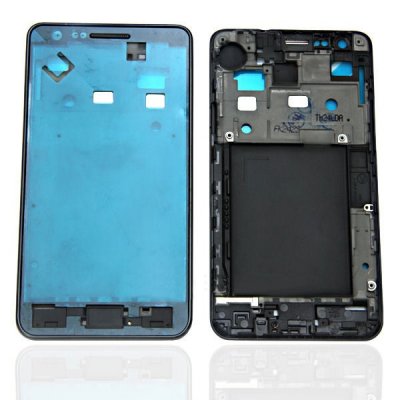 Samsung i9100 Galaxy S2 / i9105 Galaxy S2 Plus LCD screen frame (black) (original)