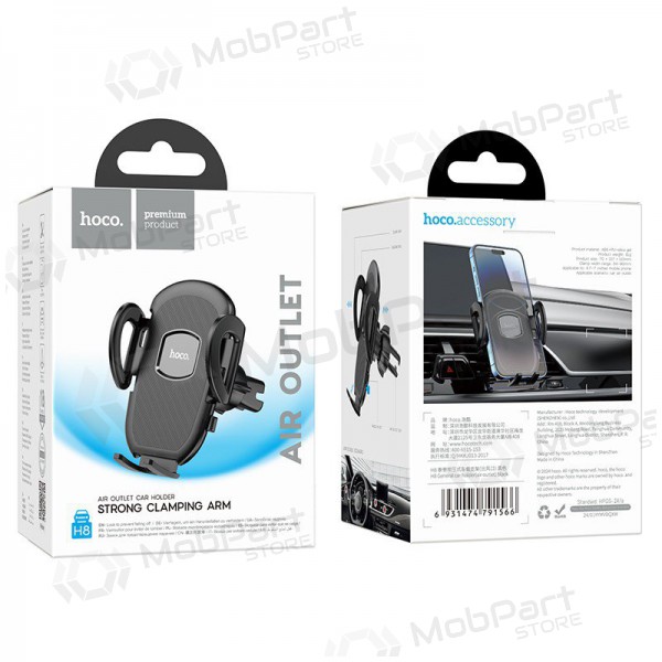 Car phone holder Hoco H8 (air vent) black