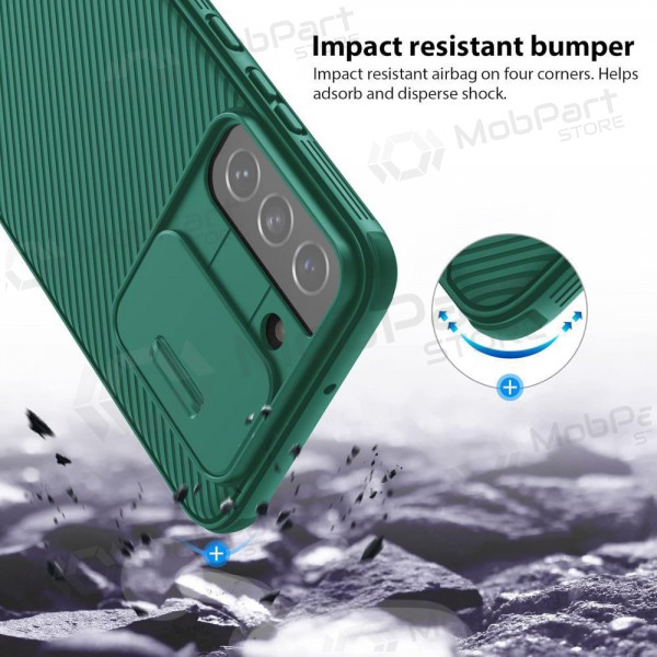 Samsung Galaxy S23 FE case „Nillkin CamShield Pro“ (green) Samsung Galaxy S23 FE case „Nillkin CamShield Pro“ (green)