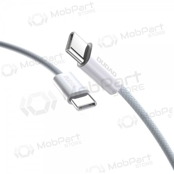 USB-C cable Dudao L6C USB-C to USB-C 2 m 60 W white
