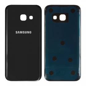 Samsung A320 Galaxy A3 2017 back / rear cover (black) (used grade C, original)