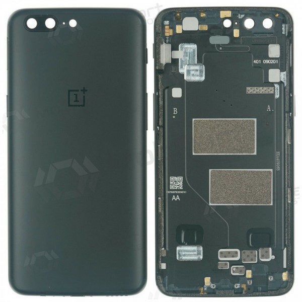 OnePlus 5 back / rear cover grey (Slate Gray) (used grade C, original)