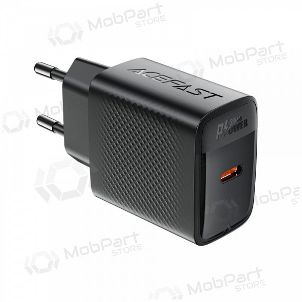 Phone charger Acefast A104 25 W GaN USB-C black