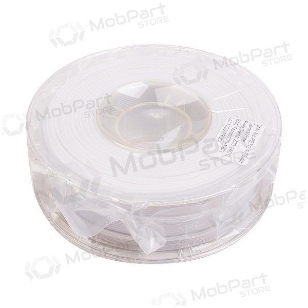 3D spausdinimo plastikas PETG, 1.75mm, 1kg, white 3D spausdinimo plastikas PETG, 1.75mm, 1kg, white