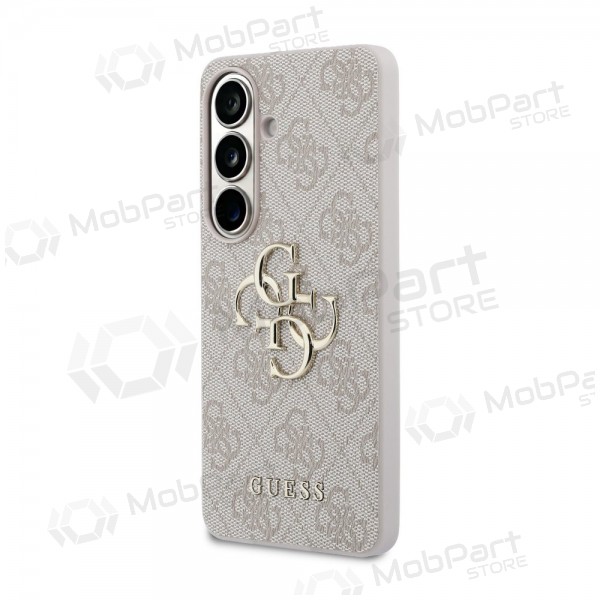 Samsung Galaxy S26 case - Guess PU 4G Metal Logo (pink)