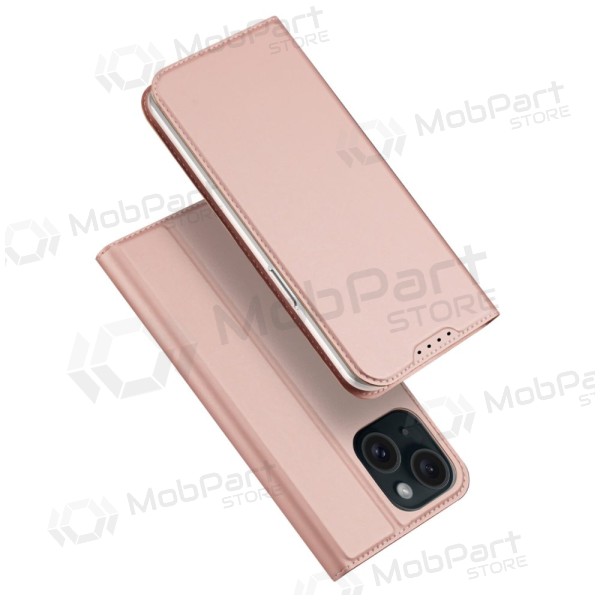 Apple iPhone 15 Plus Case Dux Ducis Skin Pro (Pink/Gold)