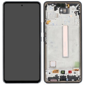 Samsung Galaxy A53 5G screen (black) (with frame) (original)
