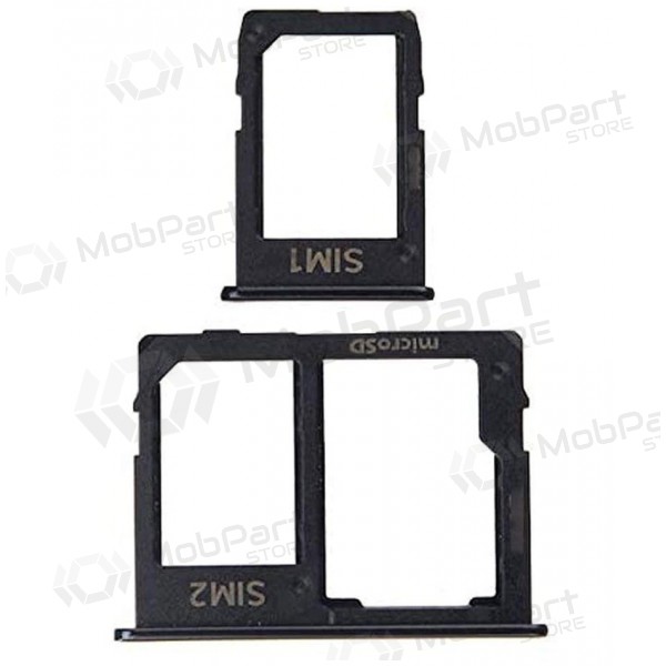 Samsung J415 Galaxy J4+ 2018 SIM card holder (2pcs) (black)