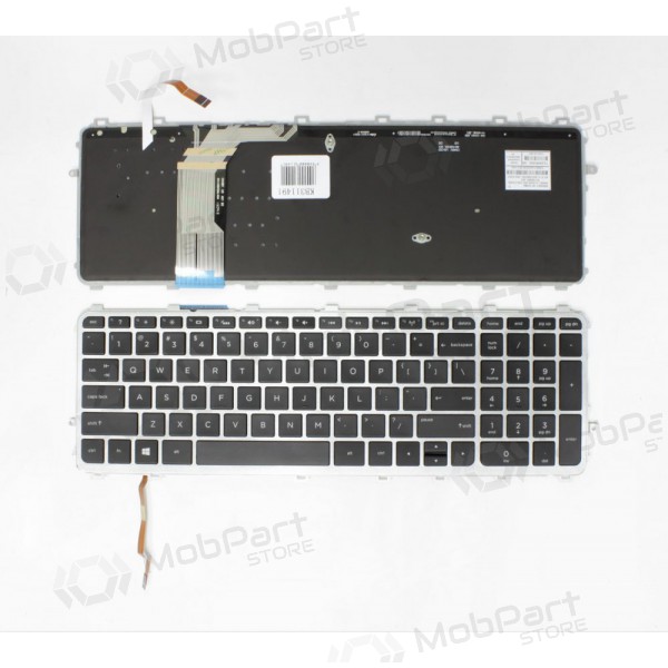 HP Envy TouchSmart: 15-J keyboard (with lighting) HP Envy TouchSmart: 15-J keyboard (with lighting)