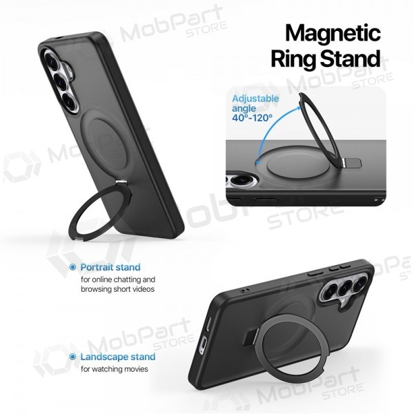 Samsung Galaxy S26 case - Dux Ducis Yind Magnetic Stand (black)