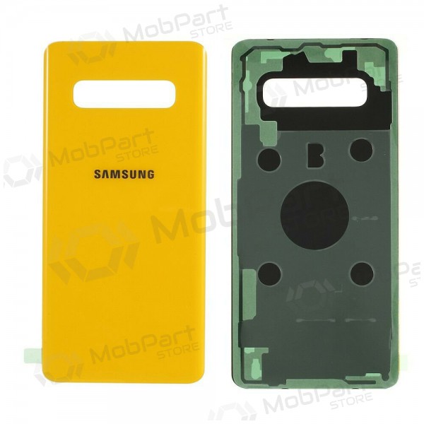 Samsung G975 Galaxy S10 Plus back / rear cover yellow (Canary Yellow) Samsung G975 Galaxy S10 Plus back / rear cover yellow (Canary Yellow)