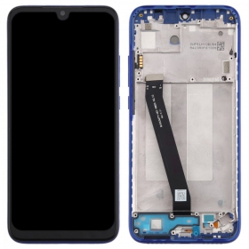 Xiaomi Redmi 7 screen (blue) (with frame) (original)
