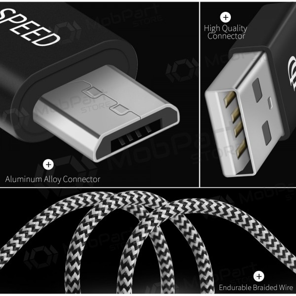 USB cable Dux Ducis K-ONE microUSB FastCharging 1.0m