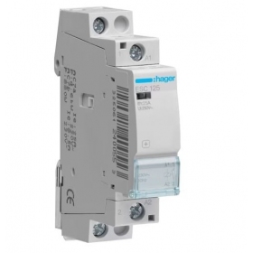 Contactor Hager ESC125 (1P, 25A, 230V, 1 mod)